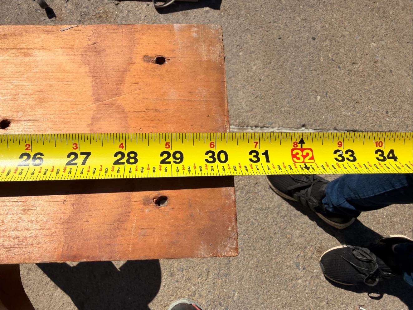 Vintage Octagonal Wooden Crokinole Game Table - photo 5