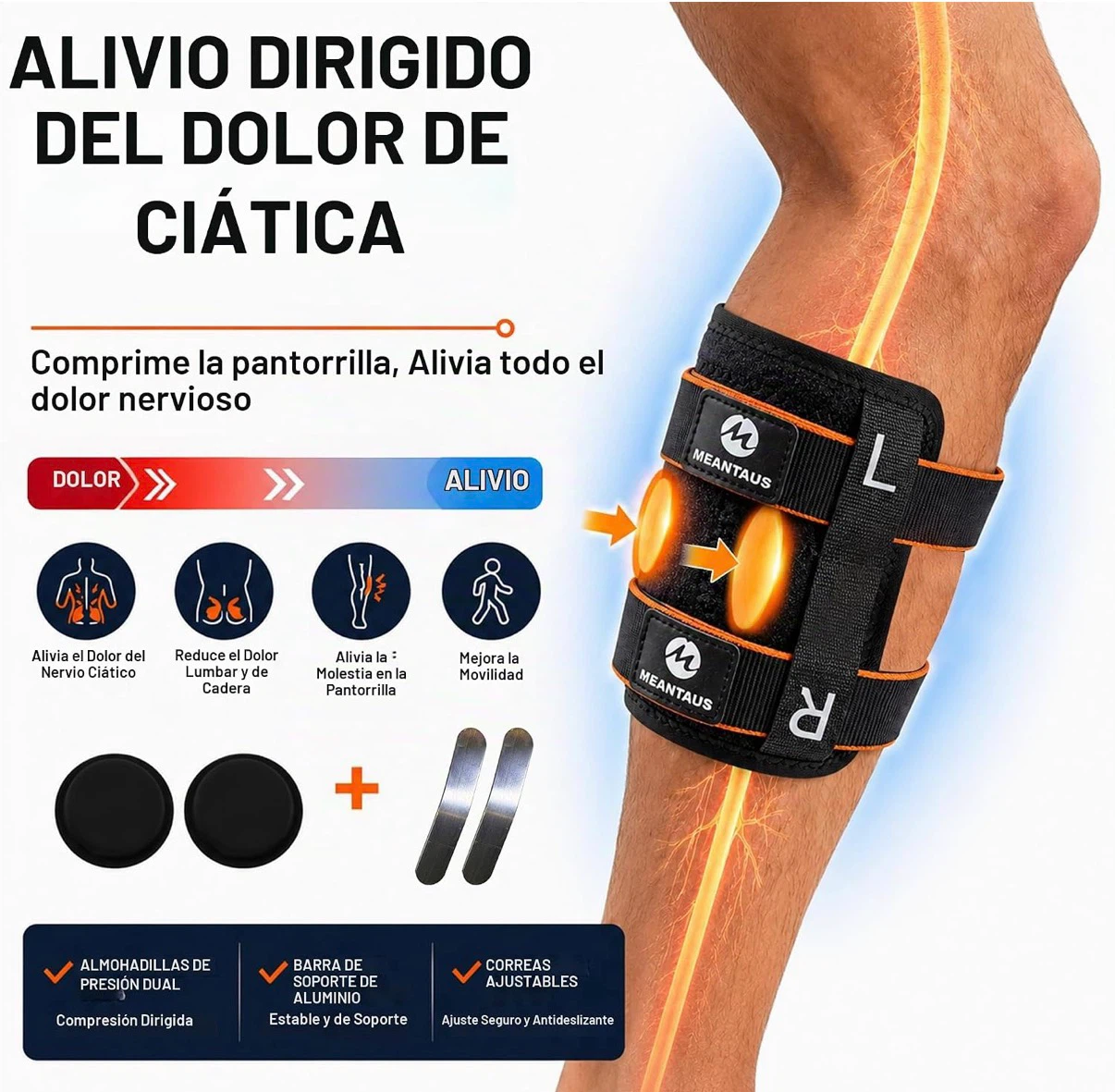 Meantaus Sciatic Nerve Compression Brace - photo 5