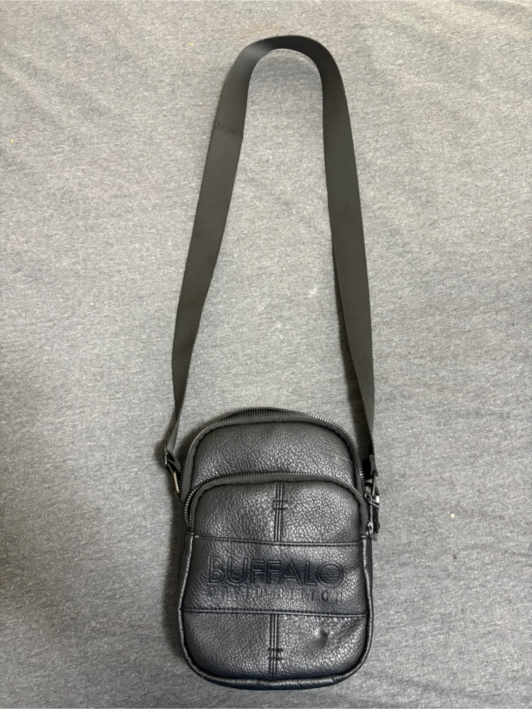 Buffalo David Bitton Black Crossbody Bag