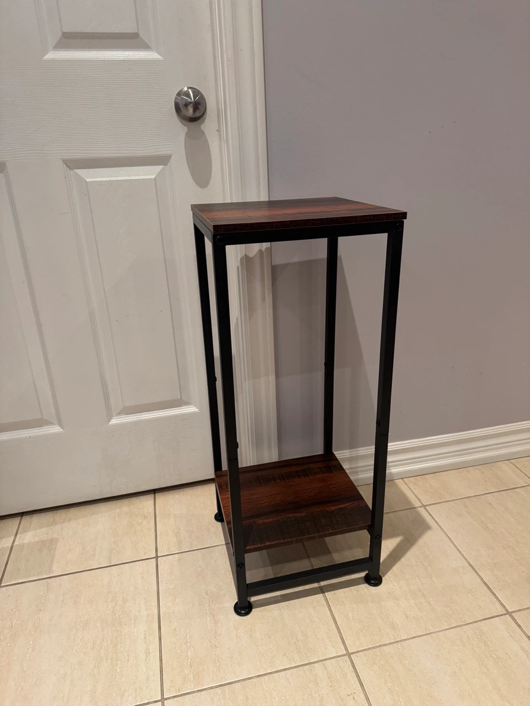Rustic Industrial Plant Stand