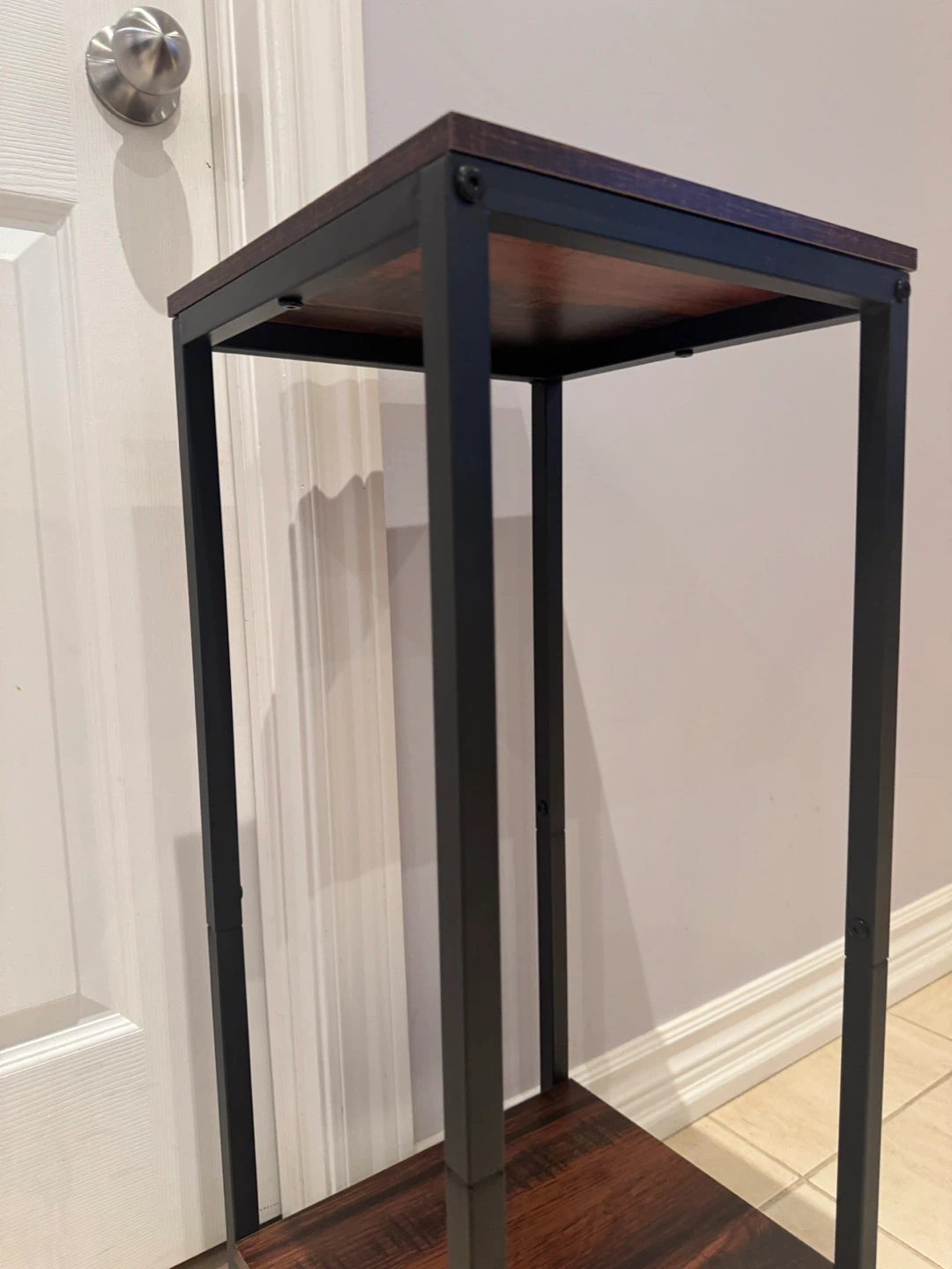 Rustic Industrial Plant Stand - photo 5