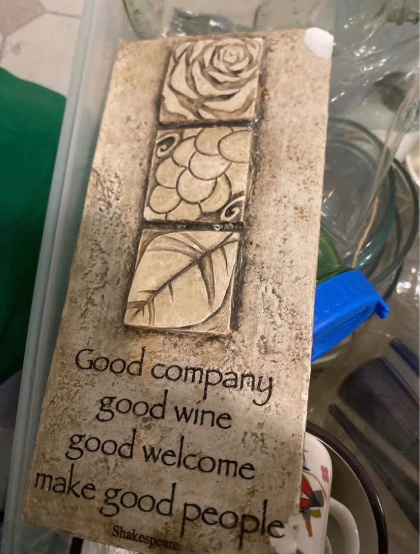 Shakespeare Quote Decorative Wall Plaque