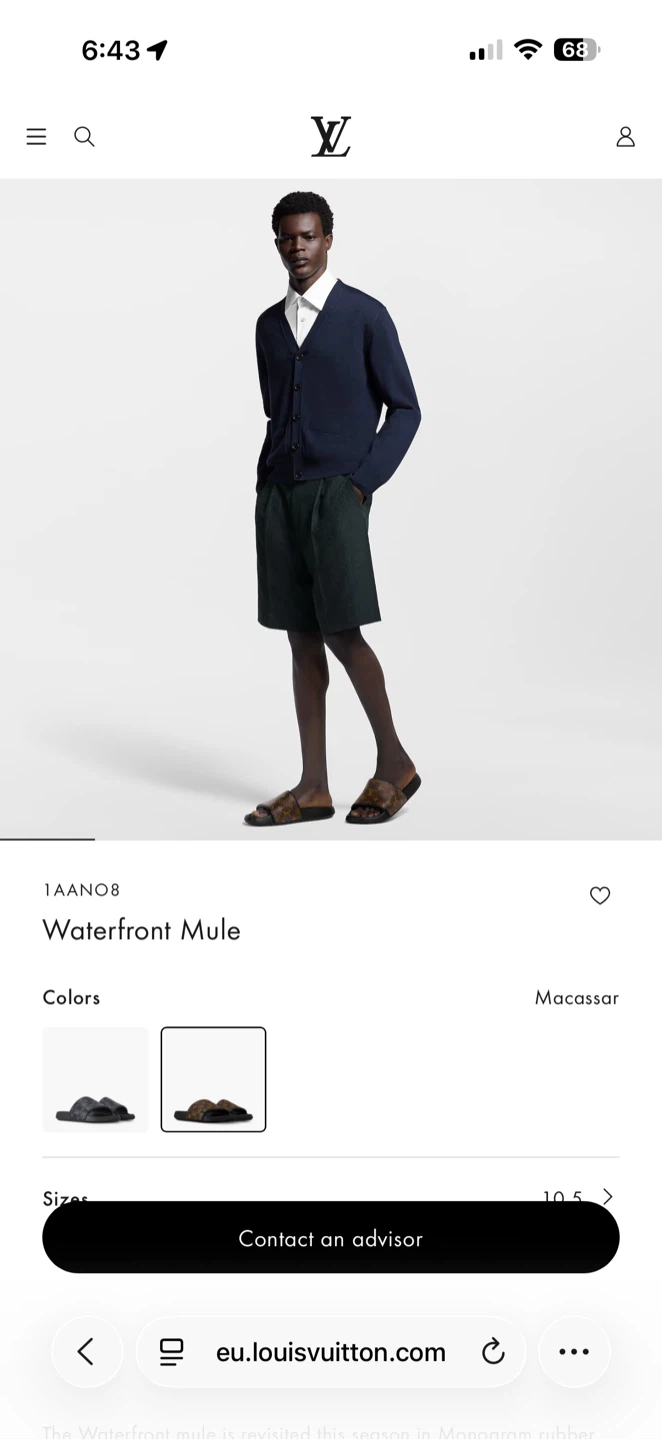 Louis Vuitton Waterfront Mule Monogram - photo 2