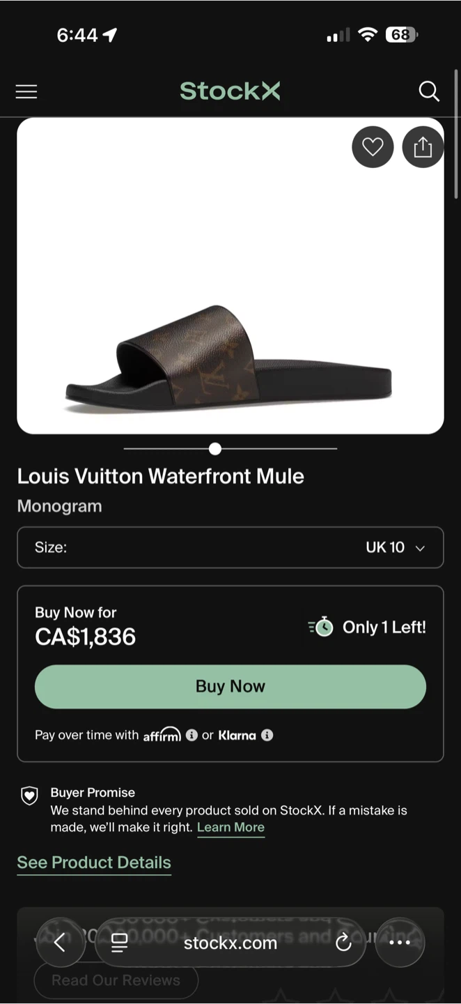 Louis Vuitton Waterfront Mule Monogram - photo 3