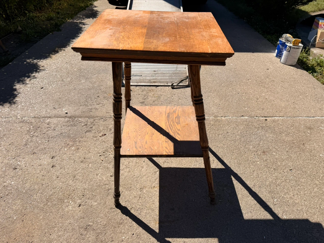 Vintage Wooden Side Table