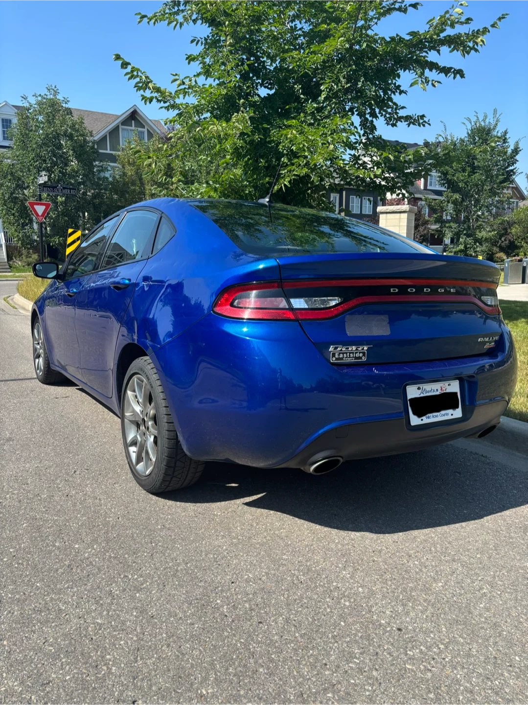 2014 Dodge Dart Rallye 2.4L, Blue, Automatic - photo 2