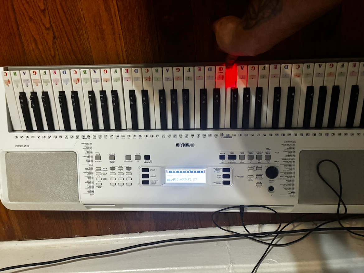 Yamaha EZ-300 Lighted Keyboard - photo 2
