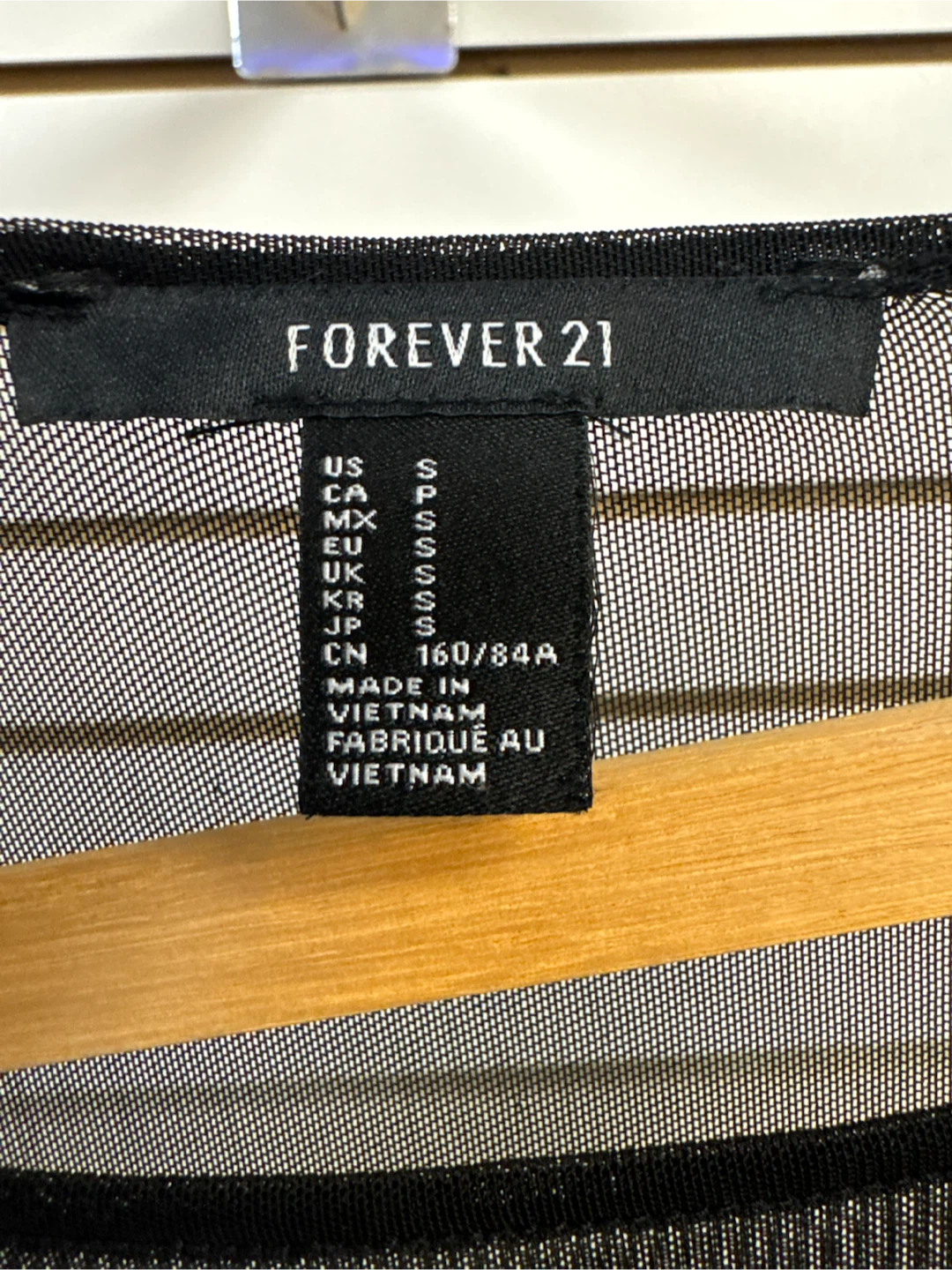 Forever 21 Black Mesh Long Sleeve Dress - photo 2