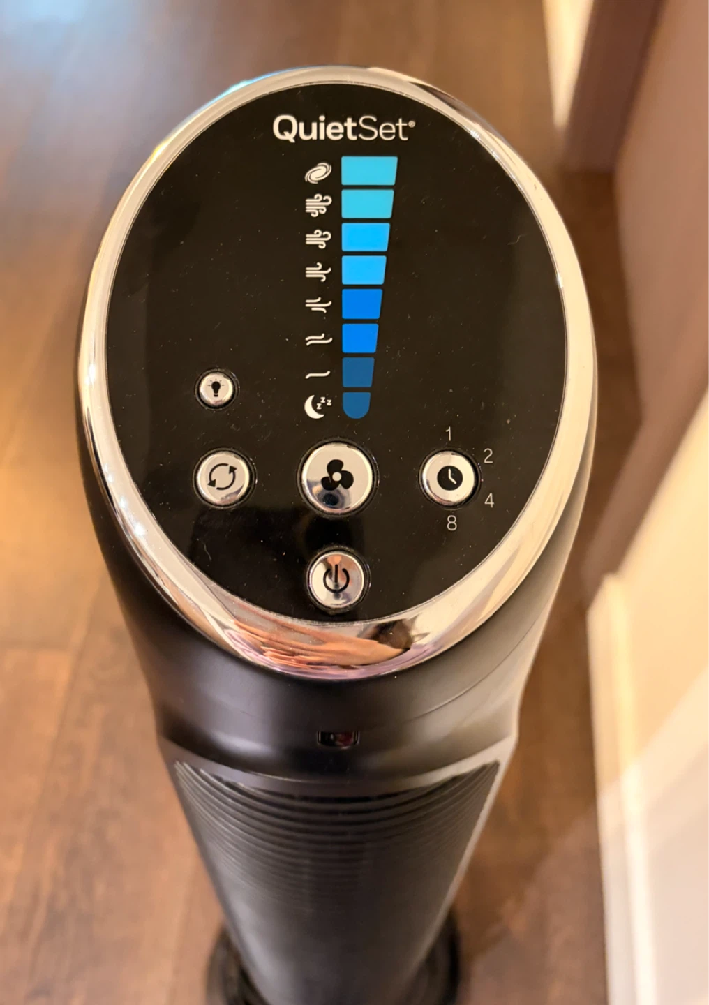 Honeywell QuietSet 8-Speed Oscillating Tower Fan - photo 2