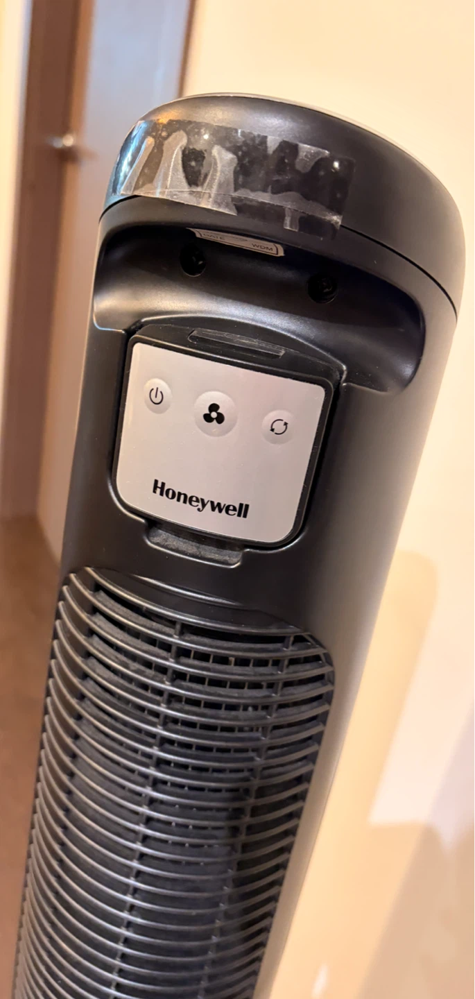 Honeywell QuietSet 8-Speed Oscillating Tower Fan - photo 3