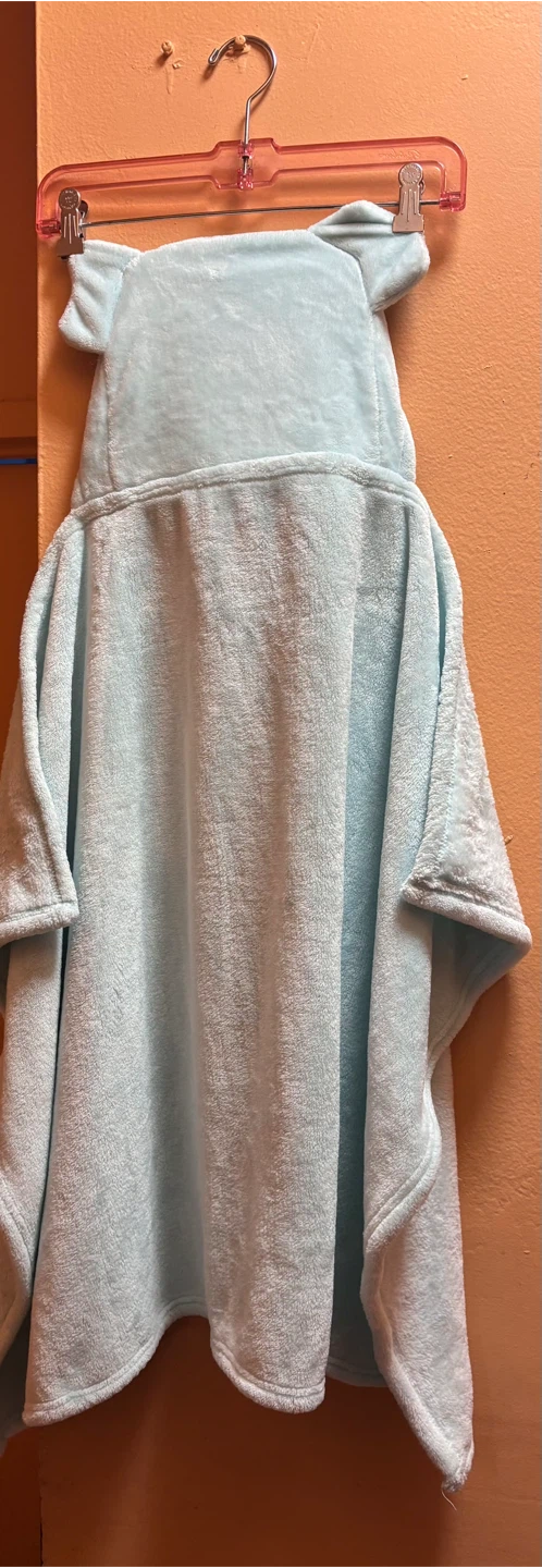 Mint Green  Baby Hooded Blanket with Animal Ears - photo 2