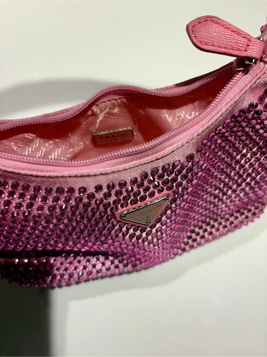Pink crystal Mini Bag - photo 3