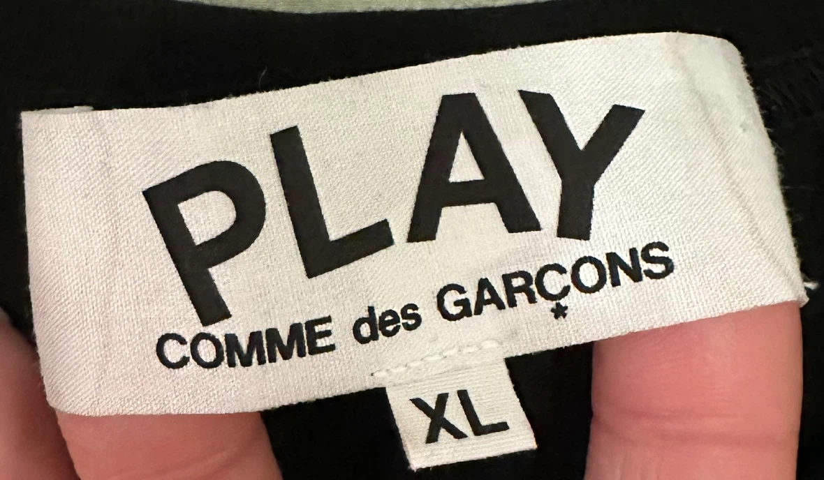 PLAY Comme des Garçons Black T-Shirt - photo 3