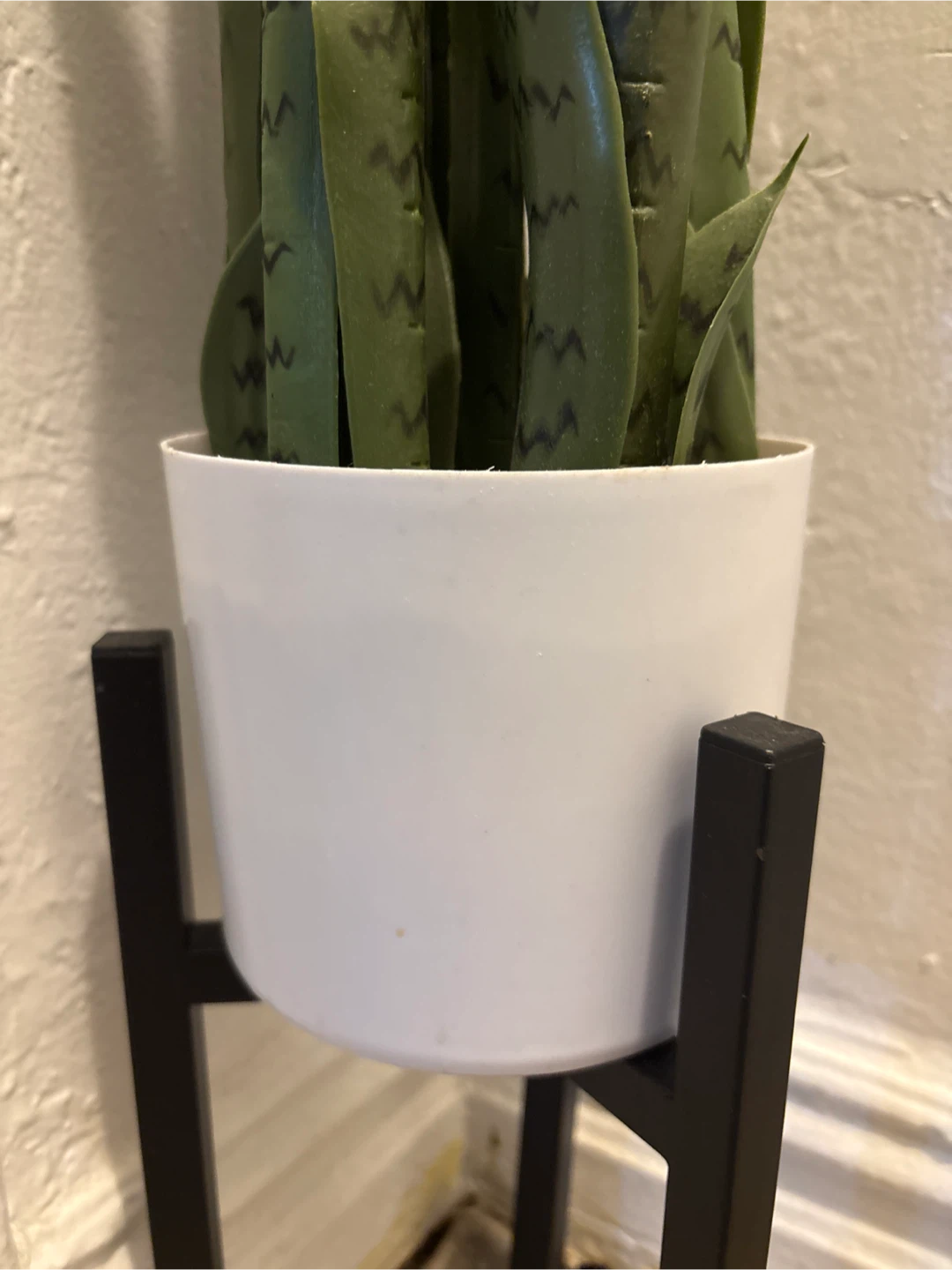 Artificial Snake Plant with Stand - photo 3