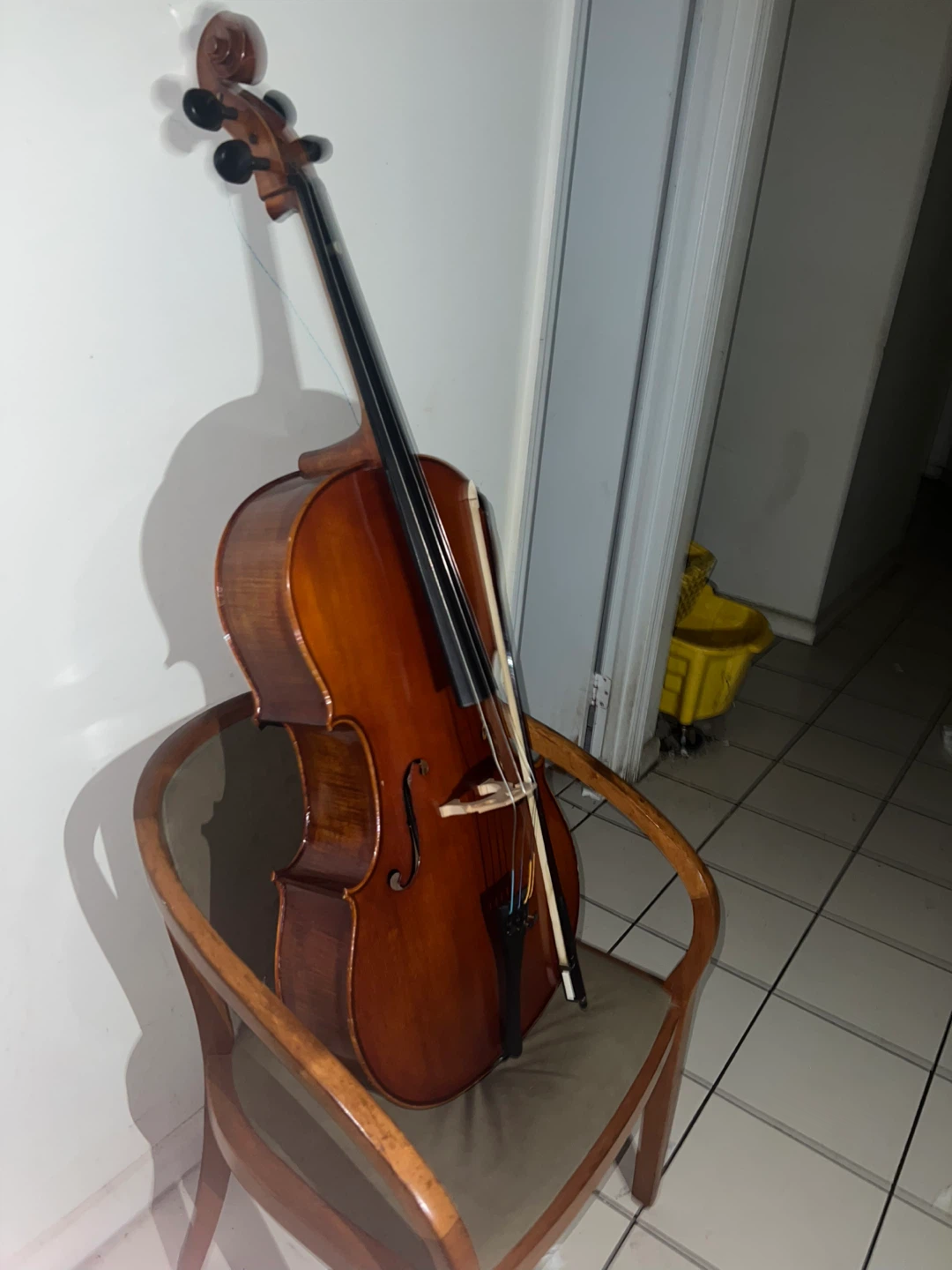 3/4 Tartini Cello (comes with padded bag and bow) - photo 2