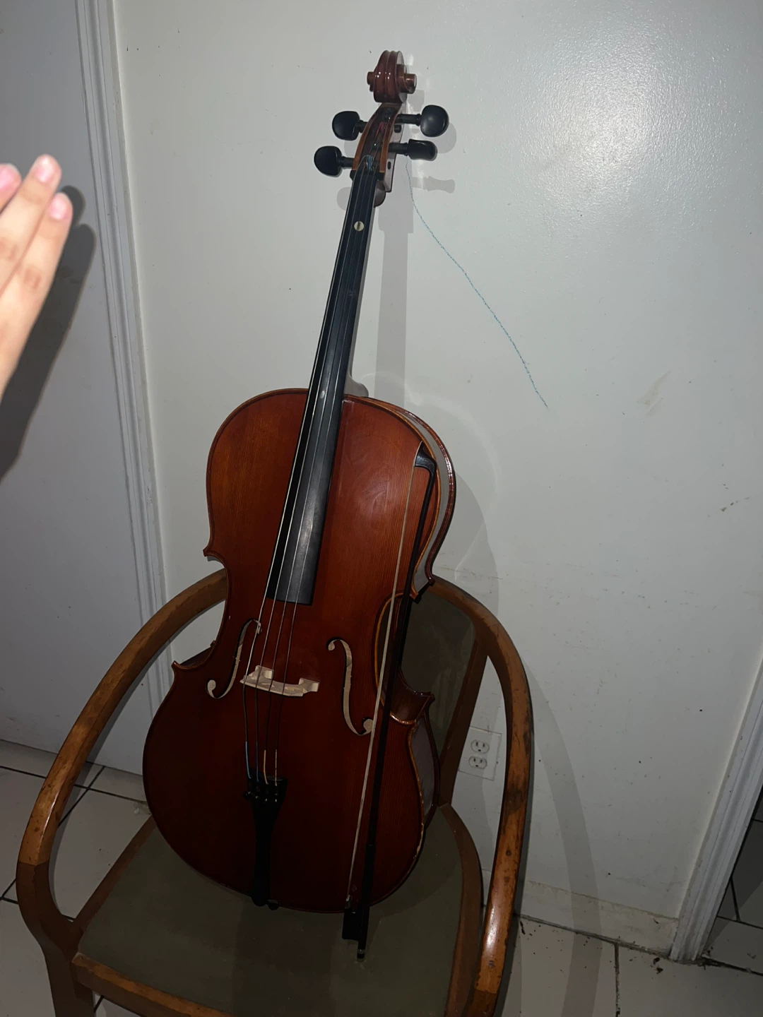 3/4 Tartini Cello (comes with padded bag and bow) - photo 3