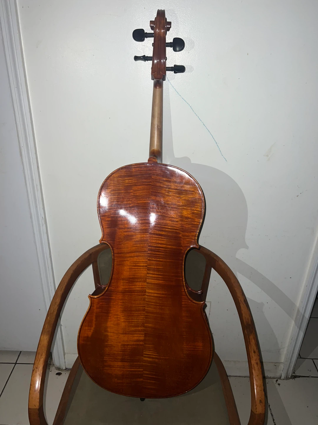 3/4 Tartini Cello (comes with padded bag and bow) - photo 4