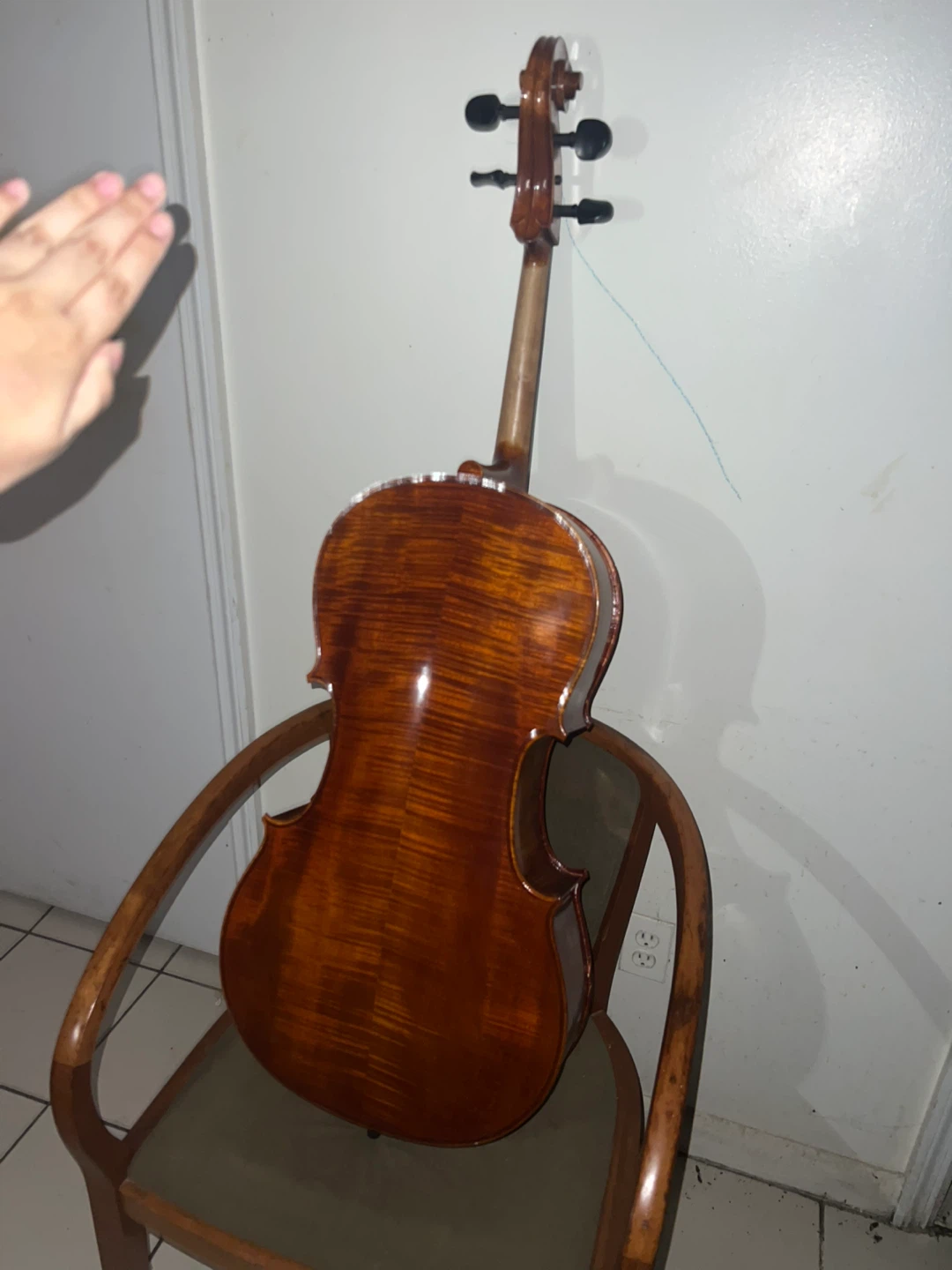 3/4 Tartini Cello (comes with padded bag and bow) - photo 5