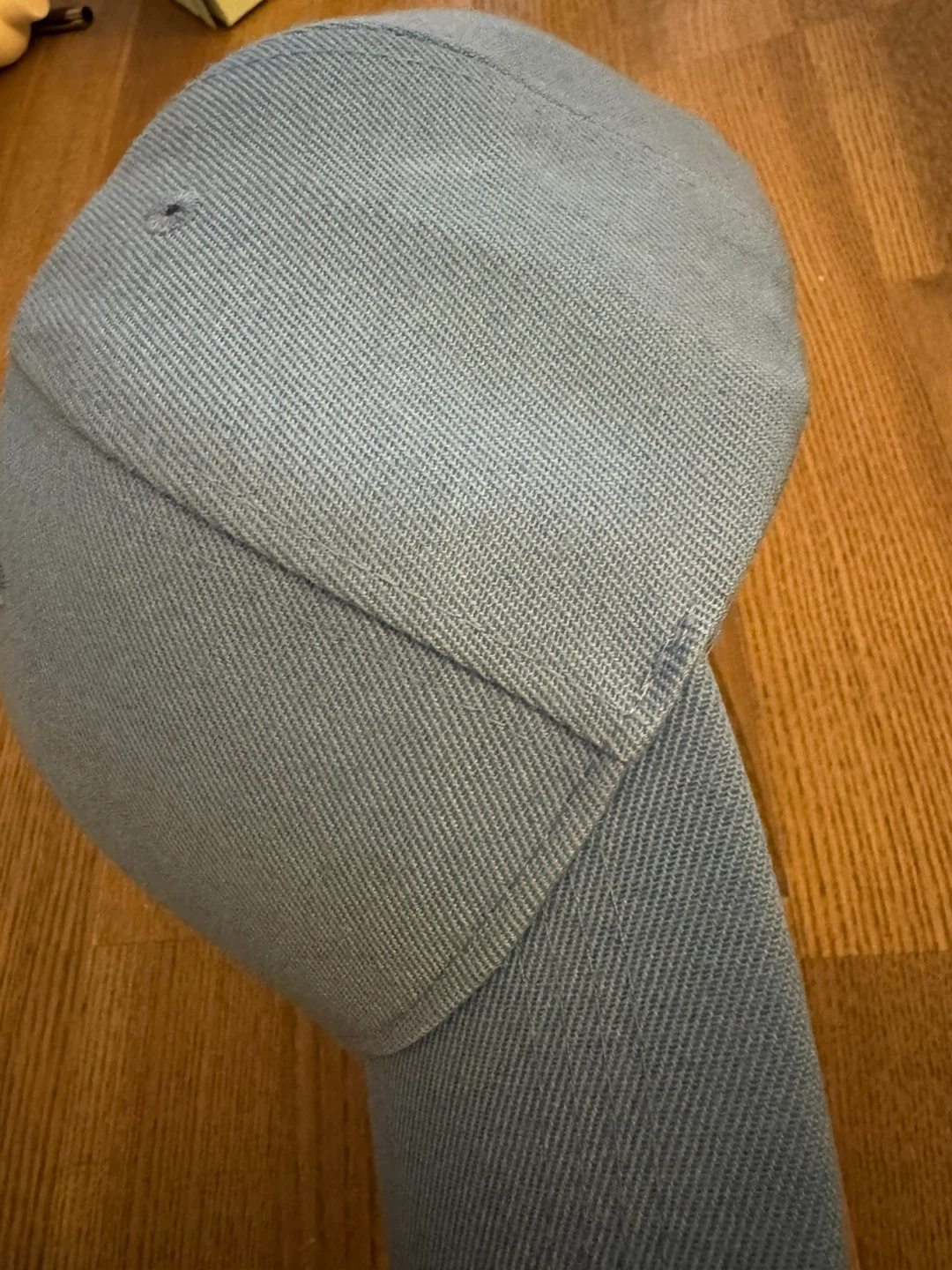 Europe bought vintage Light Blue Denim Baseball Cap - photo 3