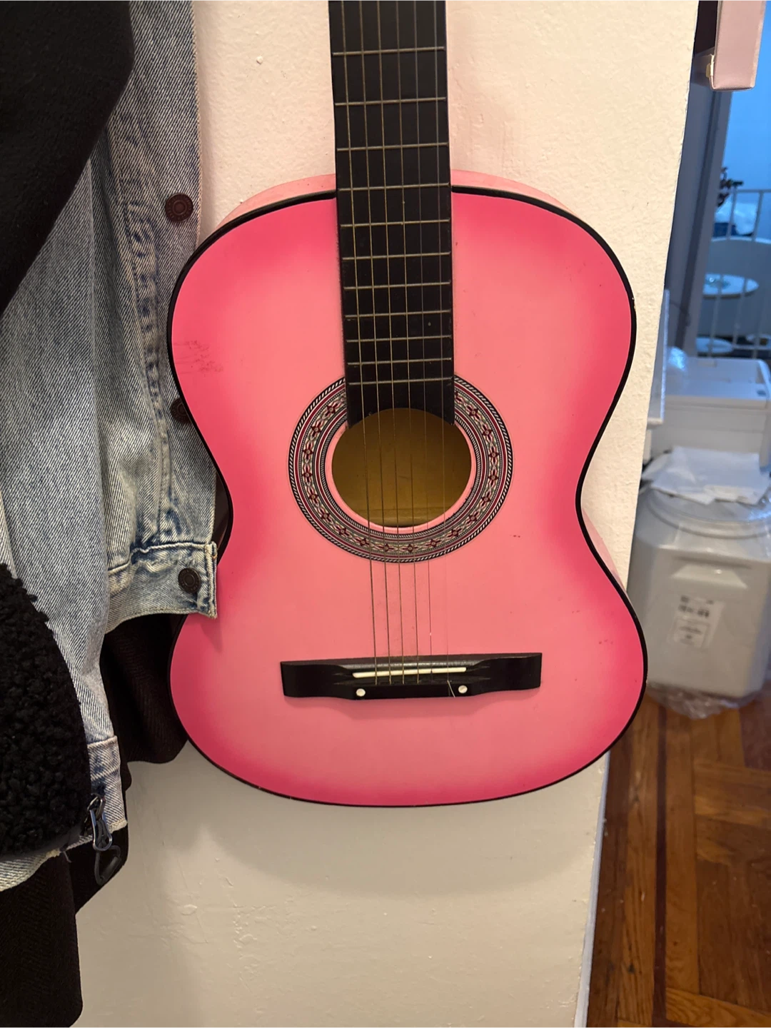 Mahar Pink Acoustic Guitar
