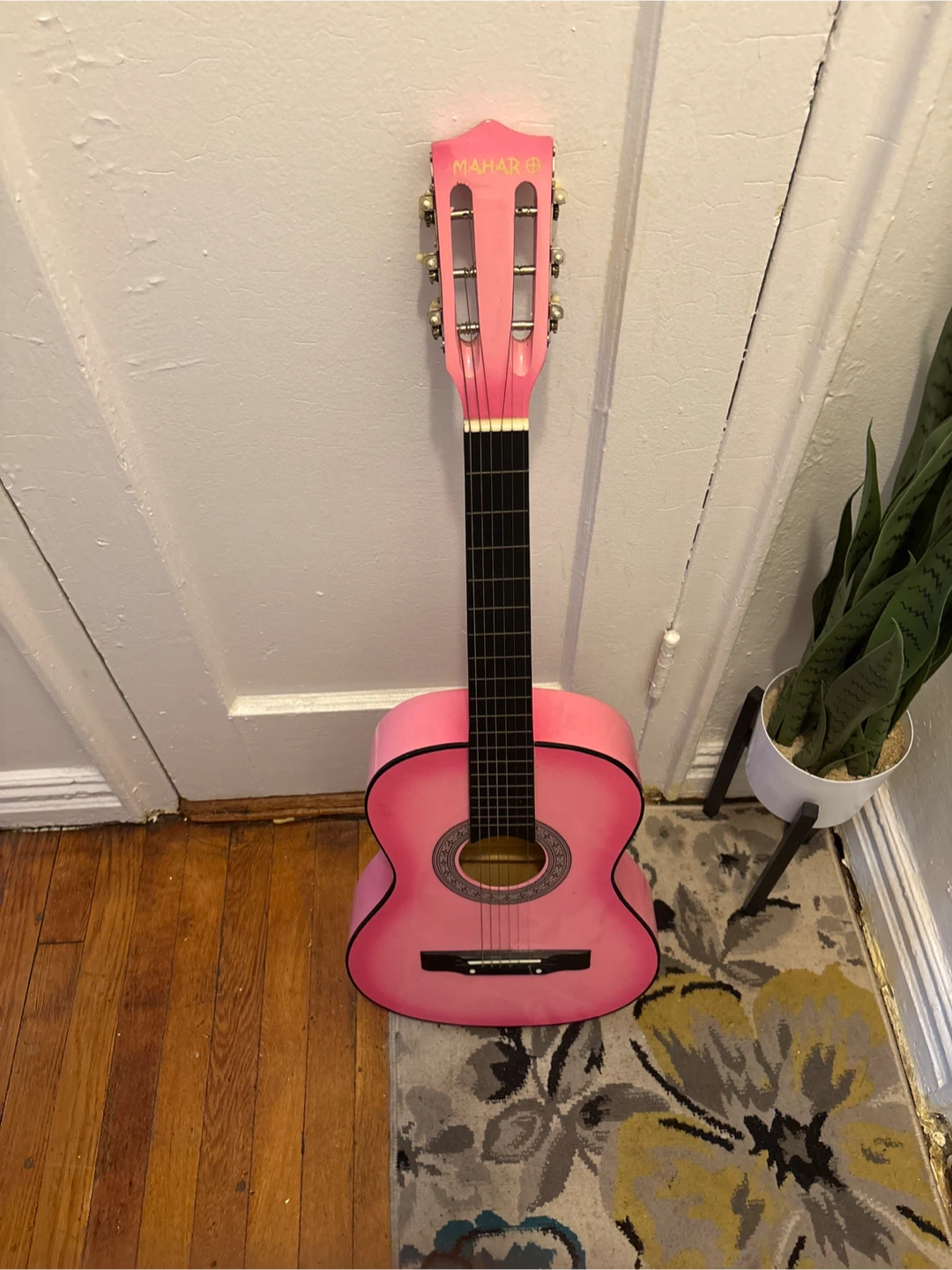 Mahar Pink Acoustic Guitar - photo 3