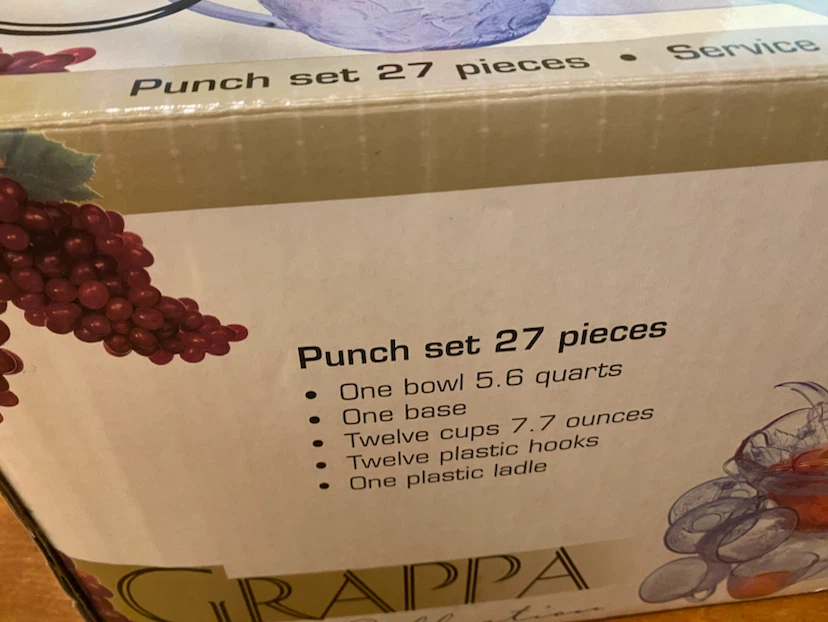 Grappa Collection 27-Piece Punch Set - photo 4