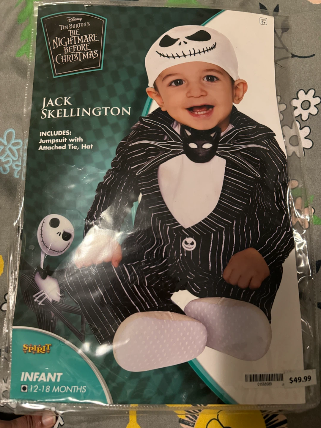 Disney Jack Skellington Costume Infant