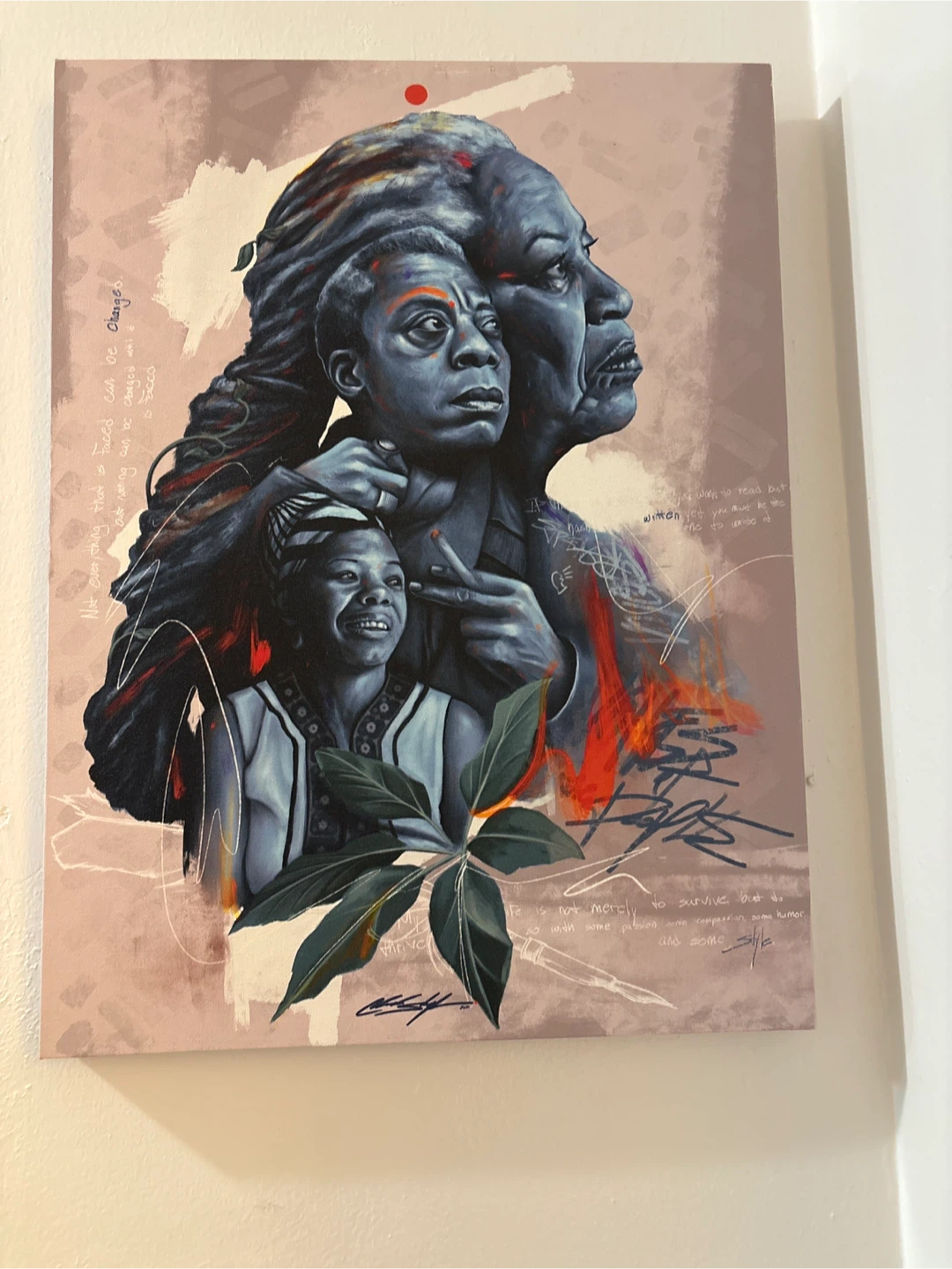 Set of 4 Contemporary Art Canvas Prints - photo 3