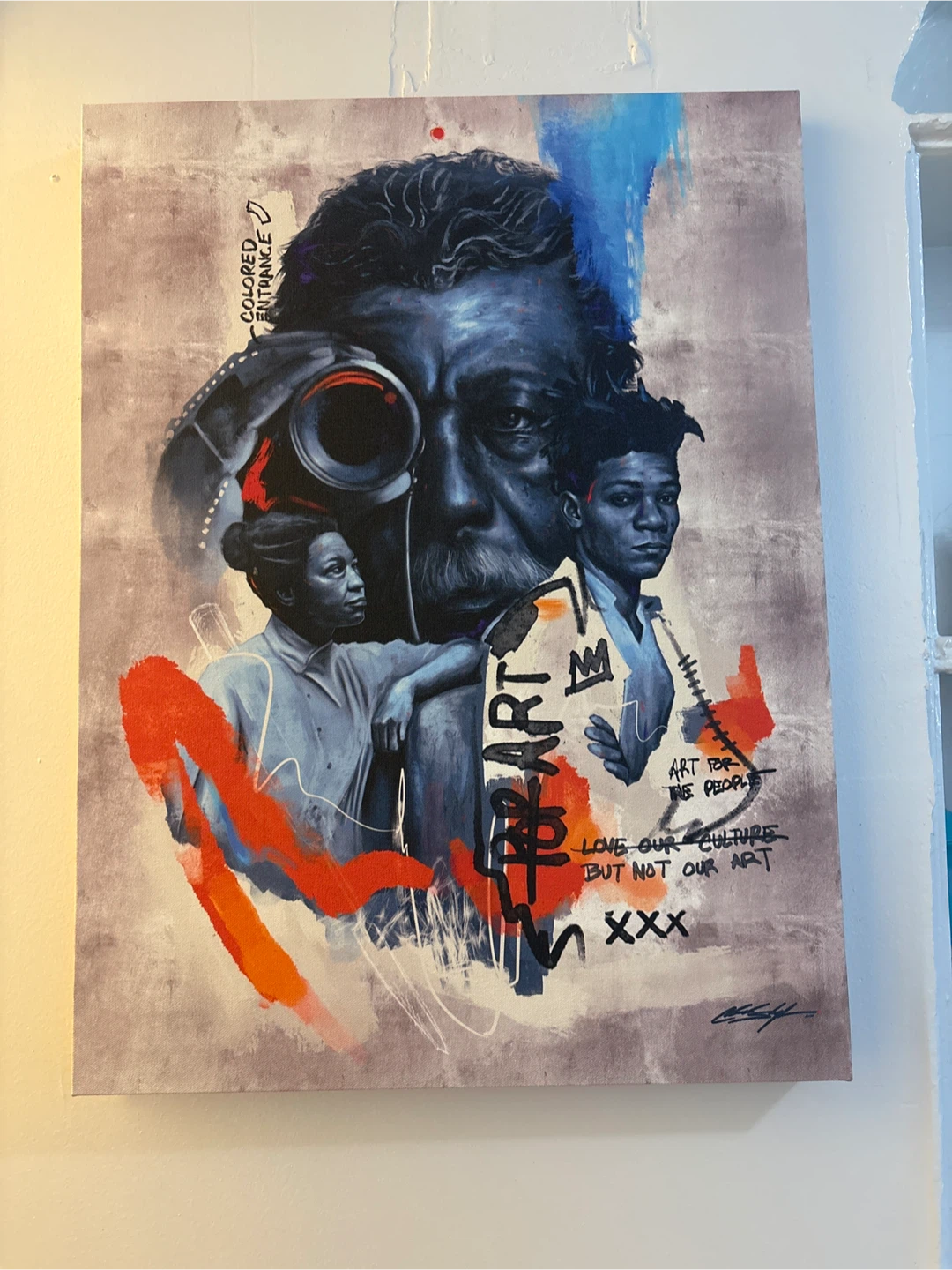 Set of 4 Contemporary Art Canvas Prints - photo 4