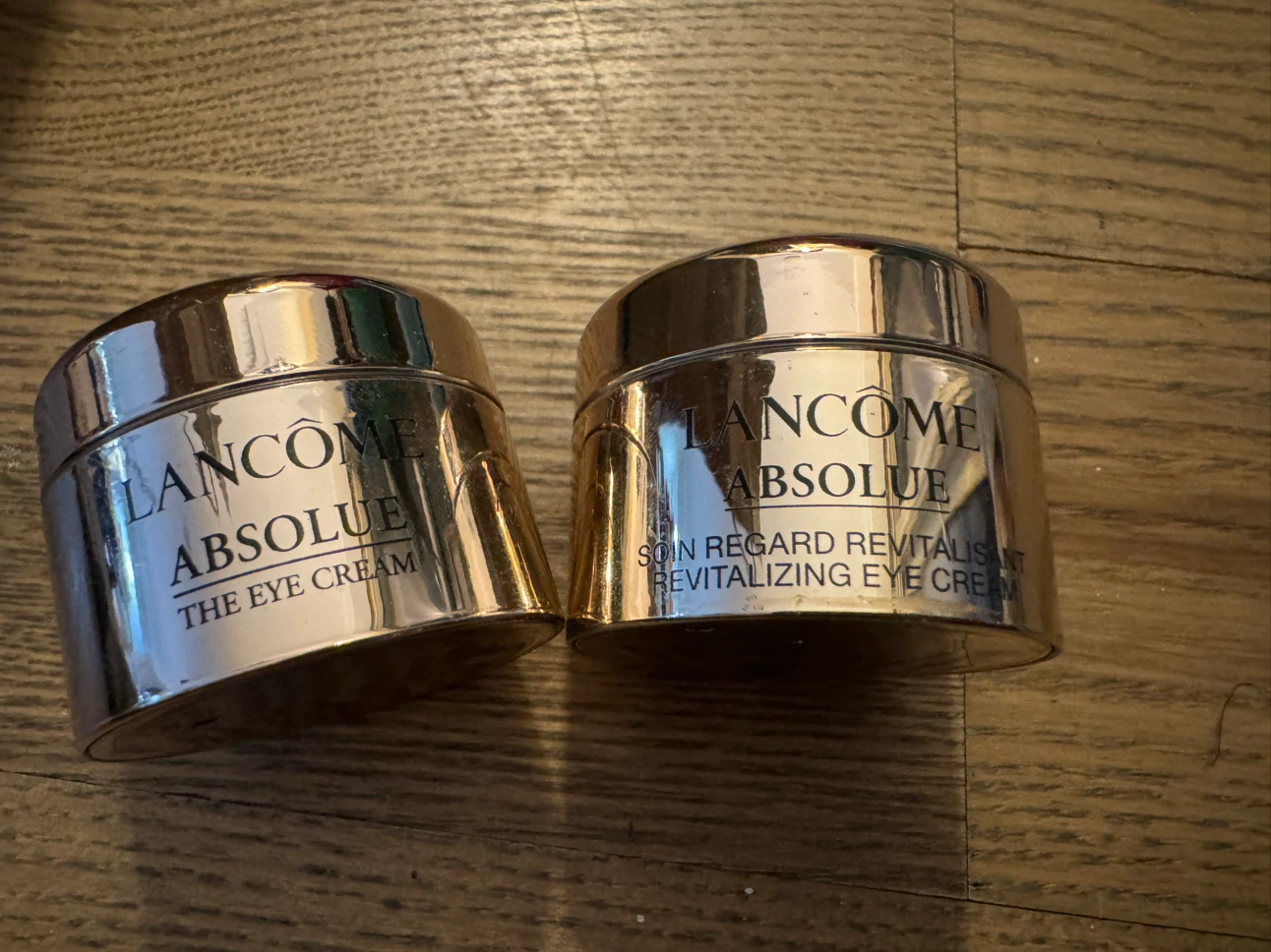 Lancome Absolue Eye Creams sample bundle