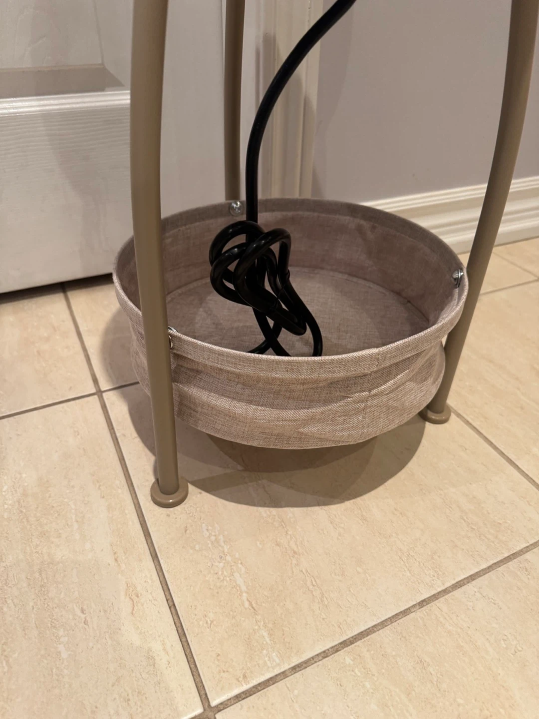 3-Tier Side Table with Charging Station - photo 3