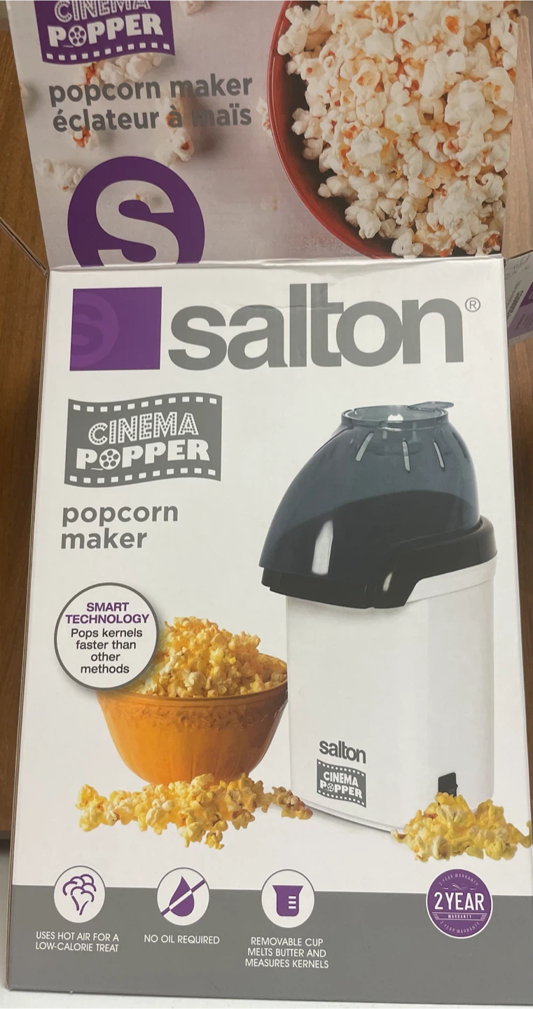 Salton Cinema Popper Popcorn Maker