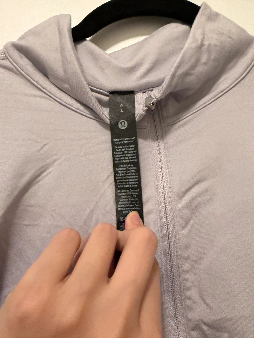 Lululemon Half-Zip Pullover Size L - photo 2