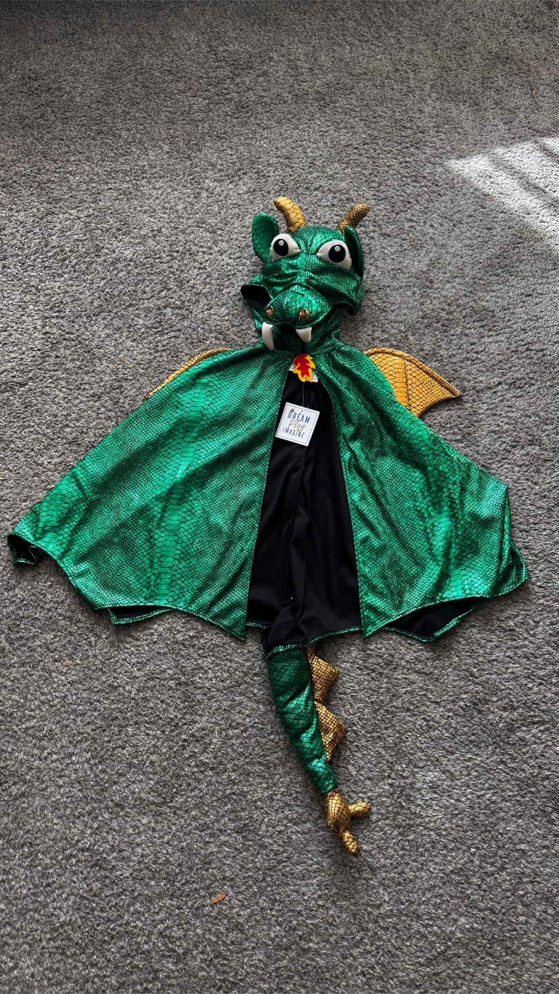 Dream Play Imagine Dragon Cape BNWT