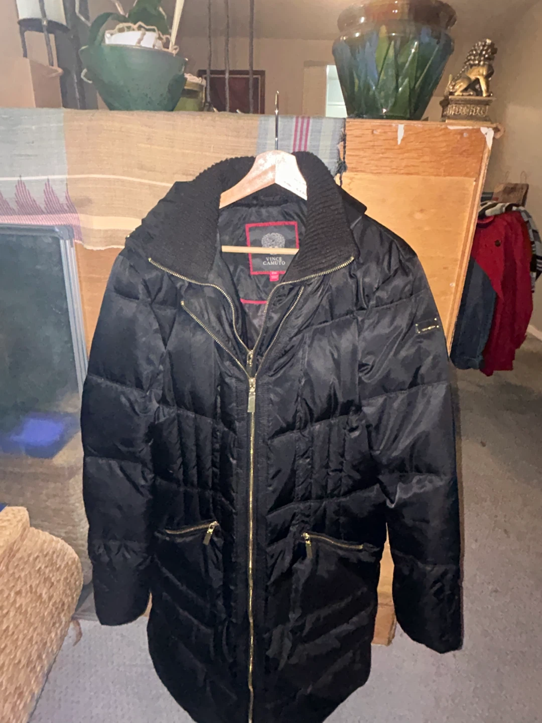 Vince Camuto Black Puffer Jacket XXL - photo 3