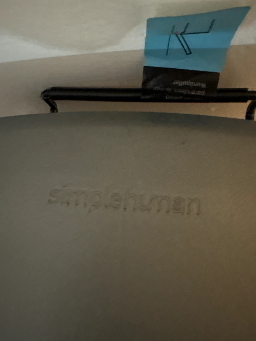 simplehuman 50L Plastic Pedal Trash Can - photo 2
