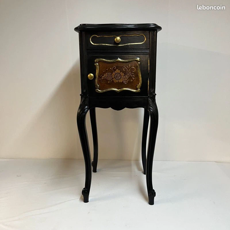 Vintage Style Side Table with Drawer