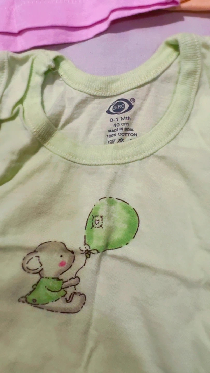 0.25 cent ZERO Baby Onesie 0-1 Month