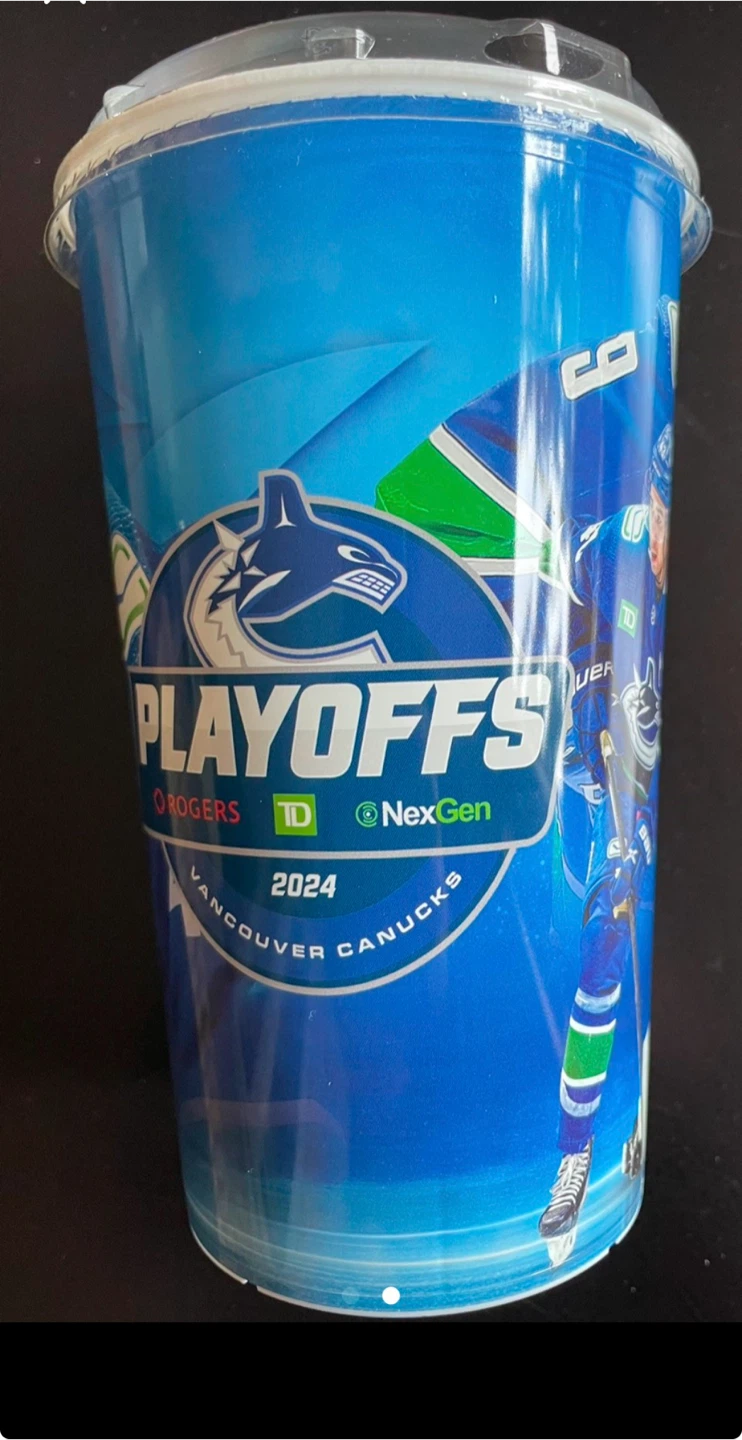 Vancouver Canucks 2024 Playoffs Cup and Towel - photo 2