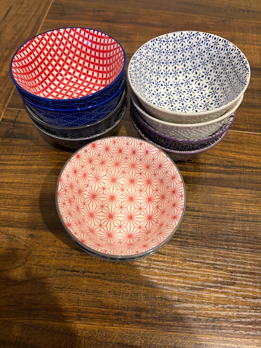 Set of 9 Assorted Decorative Bowls - photo 3