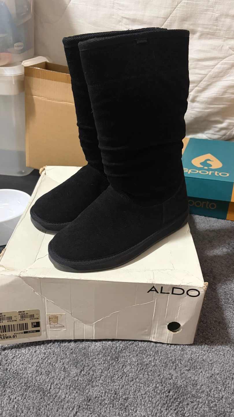 ALDO PLEWA-91 Black Boots