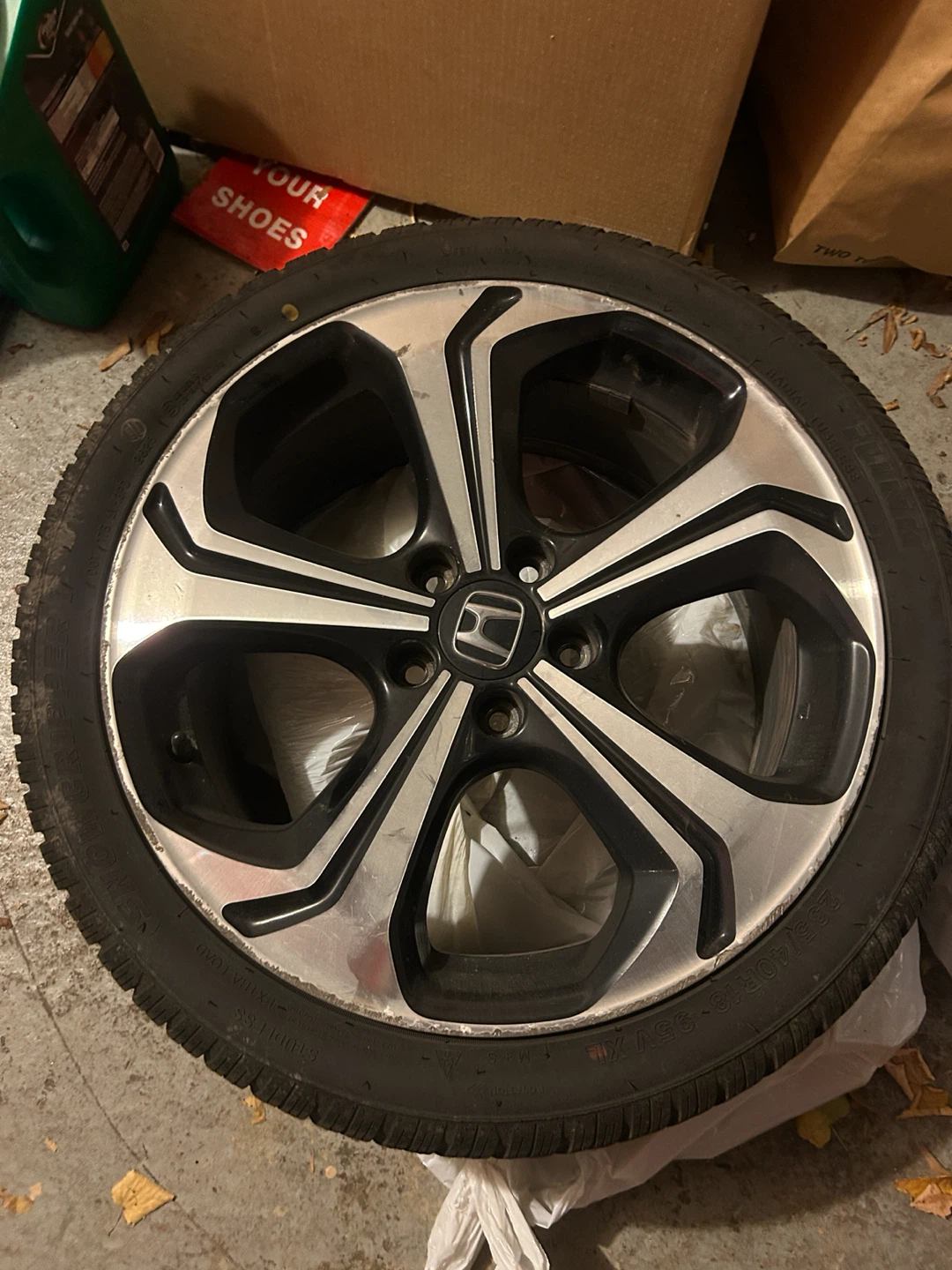 Winter tires on rims 114.3x18  |  235/40R/18 - photo 2