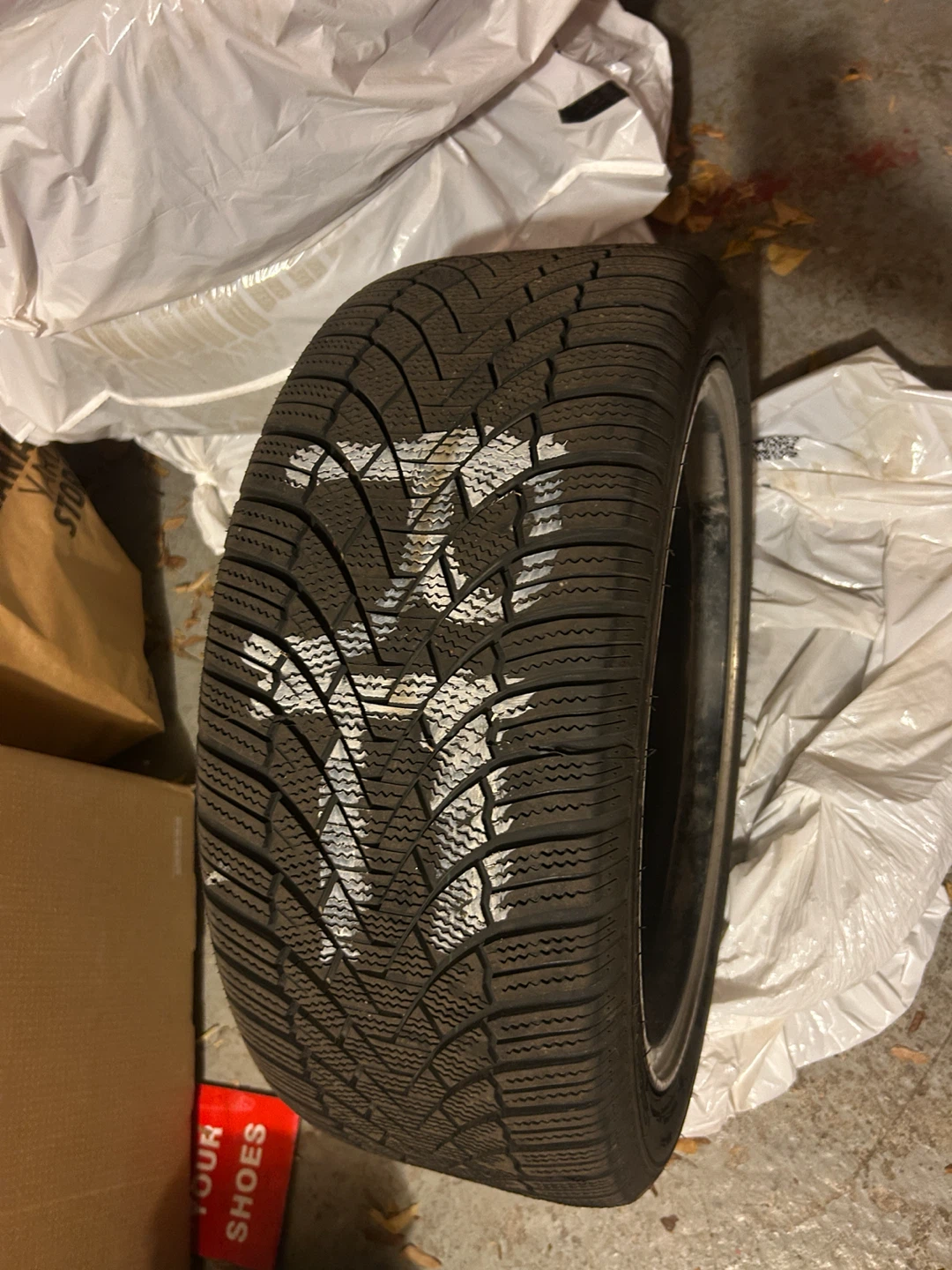 Winter tires on rims 114.3x18  |  235/40R/18 - photo 5