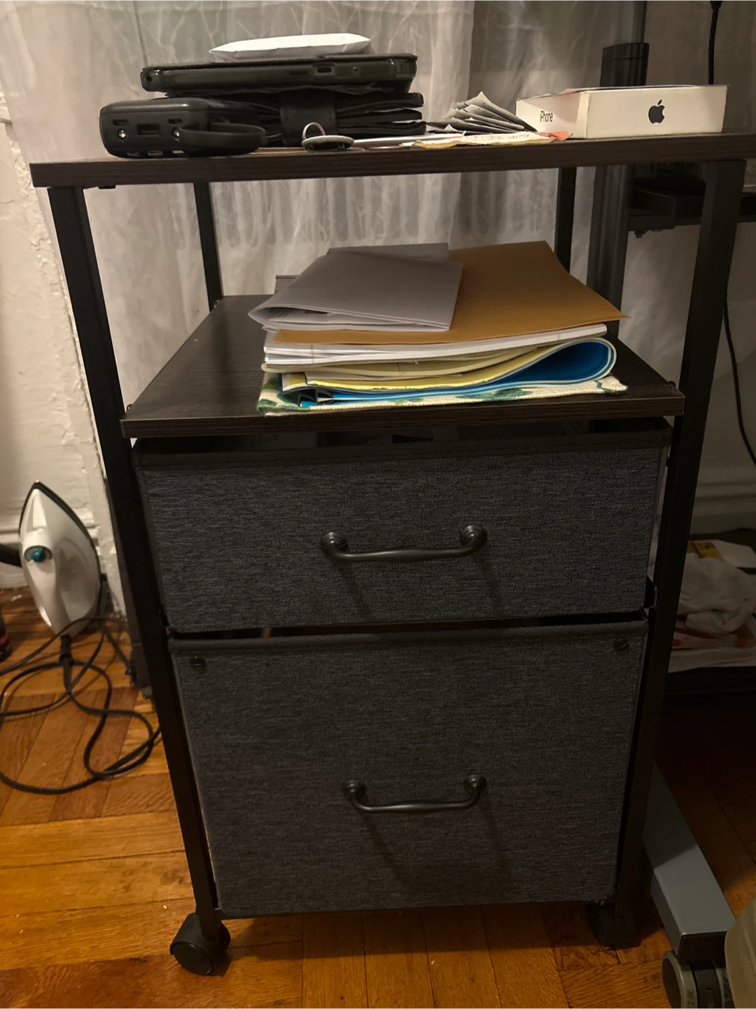 3-Drawer Storage Cart with Wheels (2-sets) - photo 2