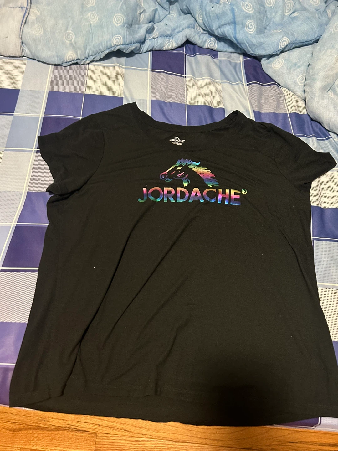 Jordache Black T-Shirt Size 2X