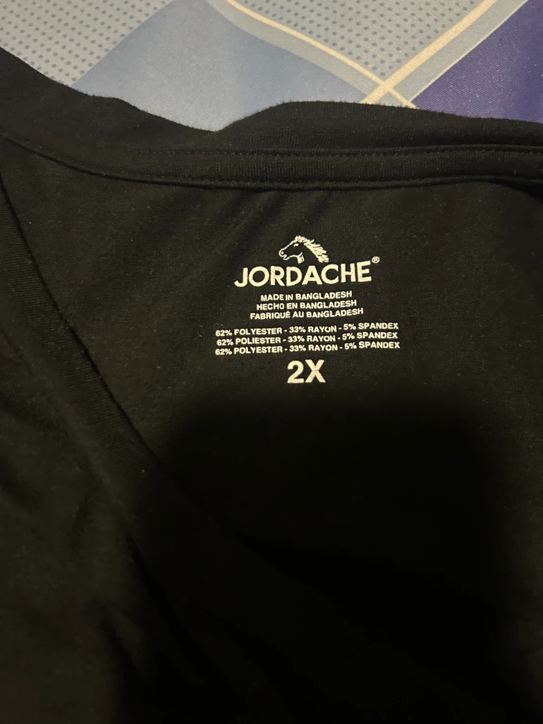 Jordache Black T-Shirt Size 2X - photo 2