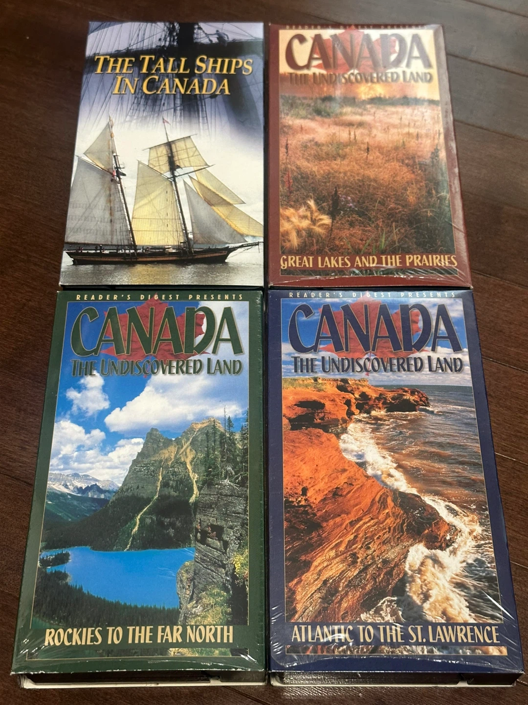Set of 4 Canada VHS Documentaries. $5 total