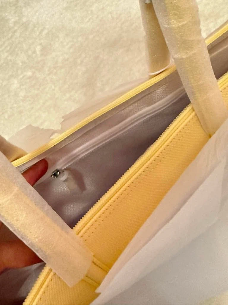 Lacoste Yellow Tote Bag - photo 2