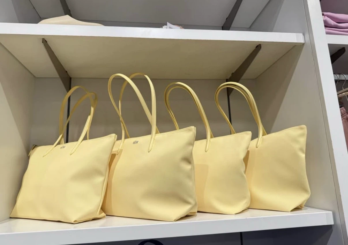 Lacoste Yellow Tote Bag - photo 3