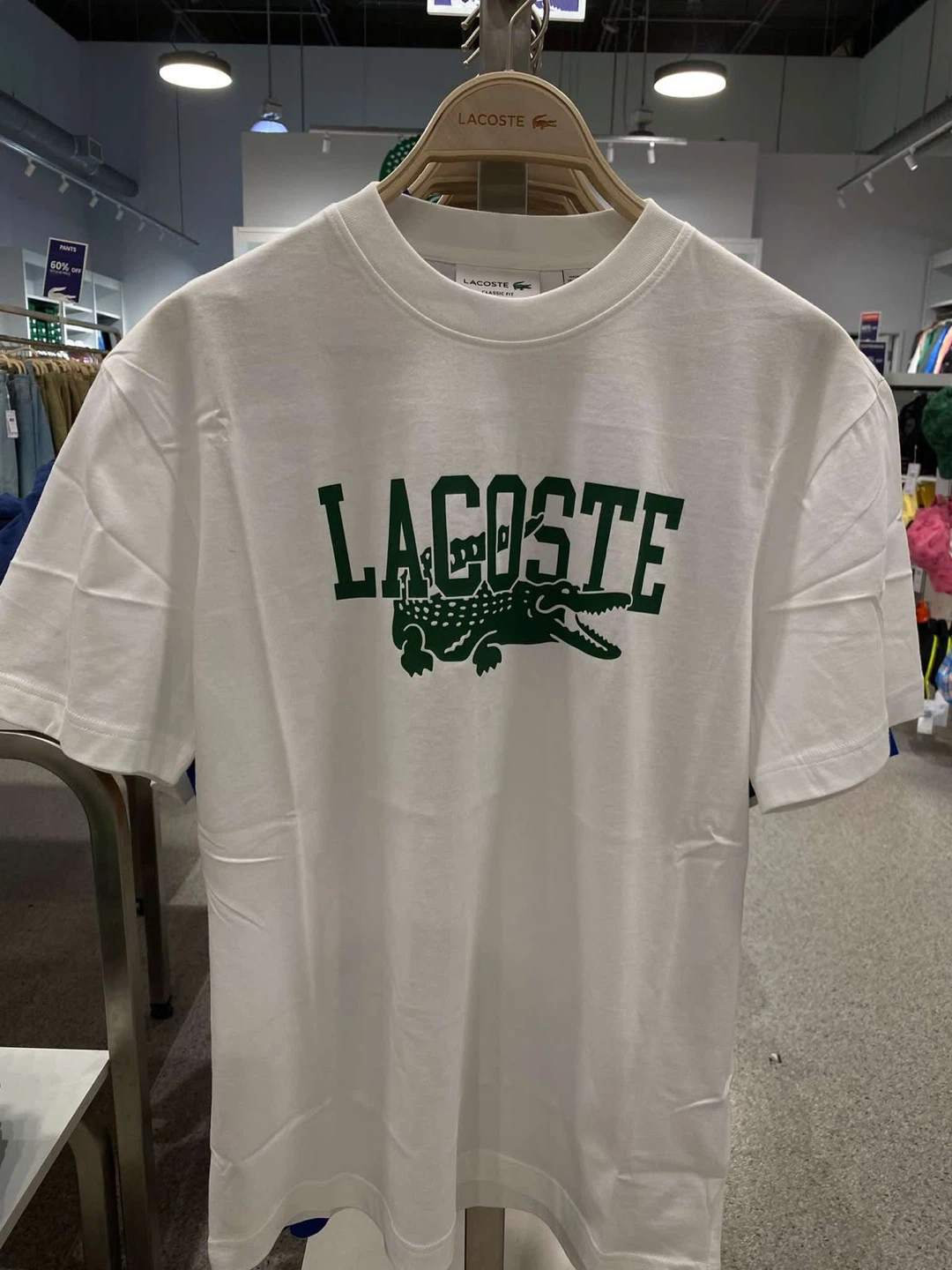 Lacoste Classic Fit Graphic T-Shirt